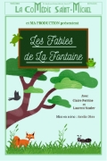 Affiche Les Fables de La Fontaine - La Comédie Saint Michel